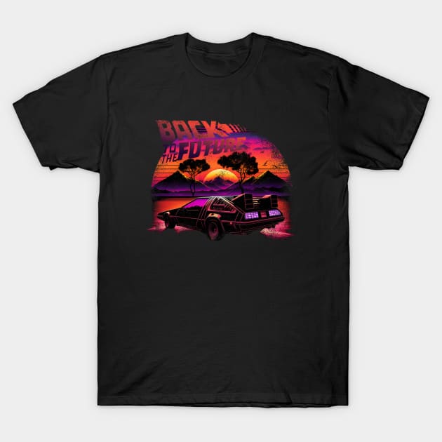 back to the future T-Shirt by The Tee Tree